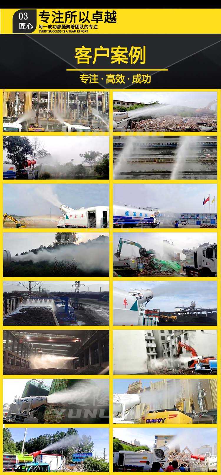 藍牌5方圓罐30米霧炮車，東風小多利卡抑塵車(圖8)